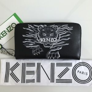 New w Tags - Kenzo Crawling Tiger Wallet